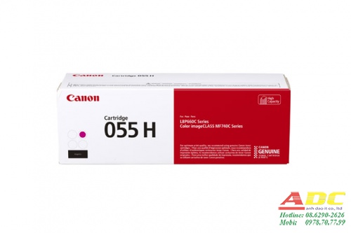 Mực in Canon 055H Magenta Toner Cartridge